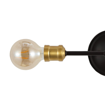 Jaxon 13.25" Industrial Farmhouse Iron LED Vanity - JONATHAN Y